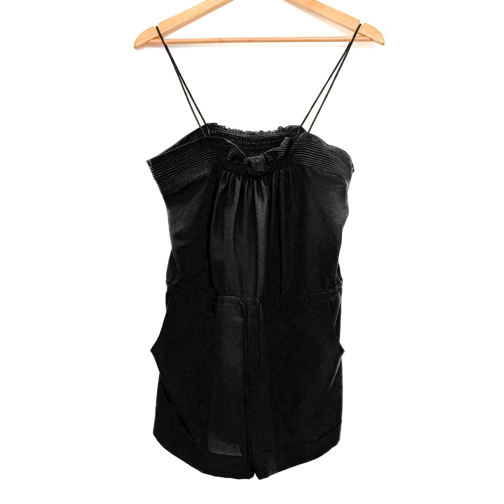 Short Satin Romper